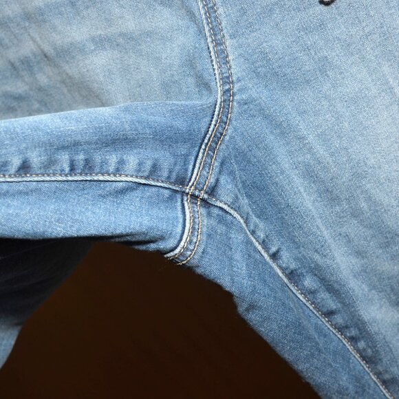 Plus Size Torrid 2S (2X Short) Pull-On Weekend Boyfriend Straight Stretch Jeans - Picture 11 of 14